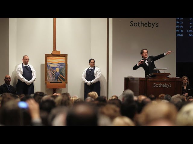 The Scream at Auction